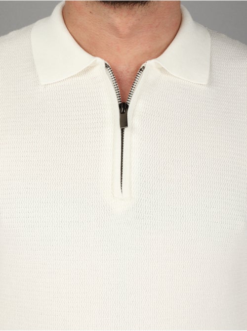 Polo con colletto con cerniera - Frilivin - Kiabi Polo con colletto con cerniera - Frilivin - Kiabi