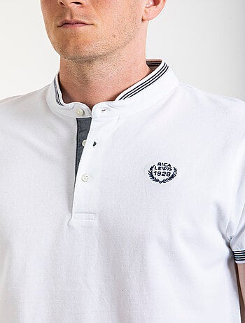 Polo con collo alla coreana FULVIO