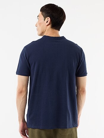 Polo con collo alla coreana