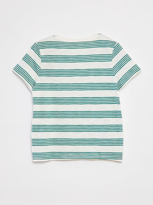 Polo con collo serafino - Kiabi