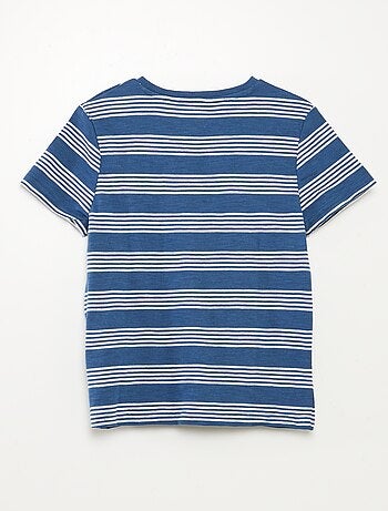 Polo con collo serafino