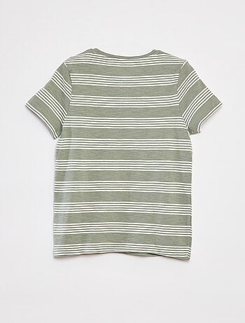 Polo con collo serafino