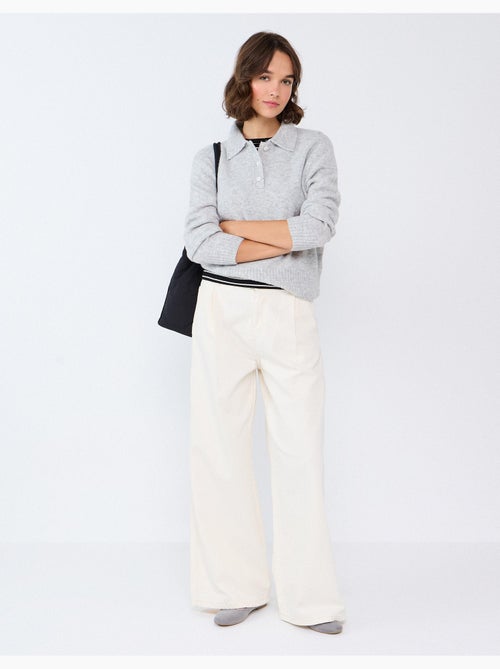 Polo con misto lana e alpaca, mo fashion - Kiabi