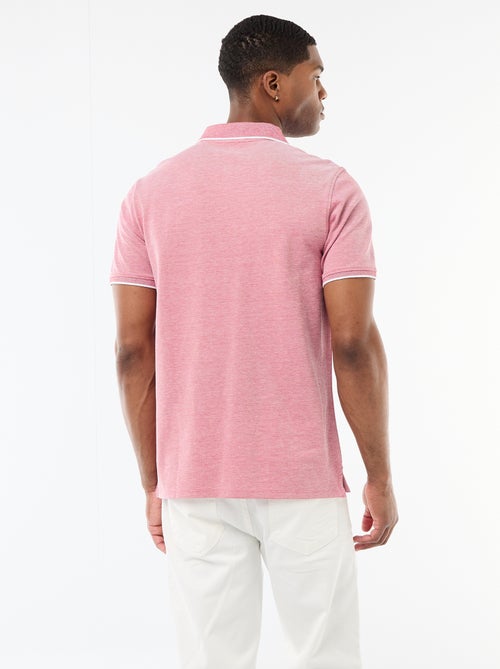 Polo con ricamo sul petto - Kiabi