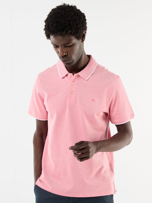 Polo con ricamo sul petto - Kiabi