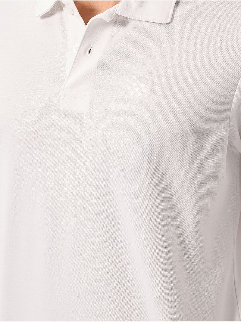 Polo cotone elastan tommy Bianco sporco - Kiabi
