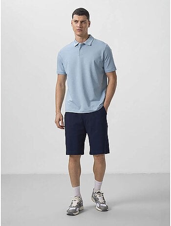 Polo cotone elastan tommy