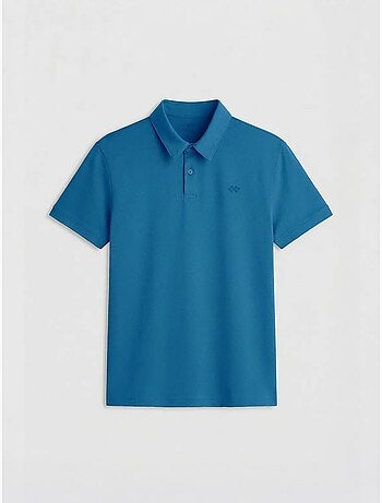 Polo t-shirt da uomo in cotone ed elastan tommy