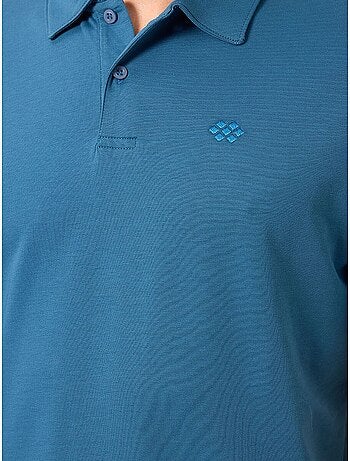 Polo t-shirt da uomo in cotone ed elastan tommy