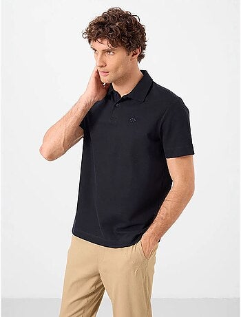 Polo t-shirt da uomo in cotone ed elastan tommy