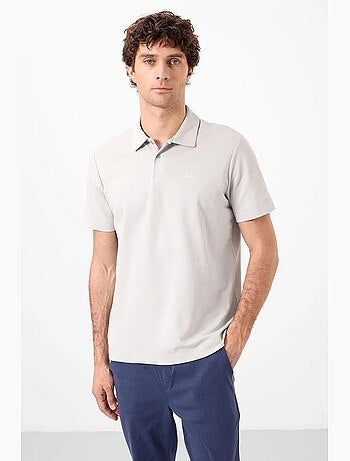 Polo t-shirt da uomo in cotone ed elastan tommy