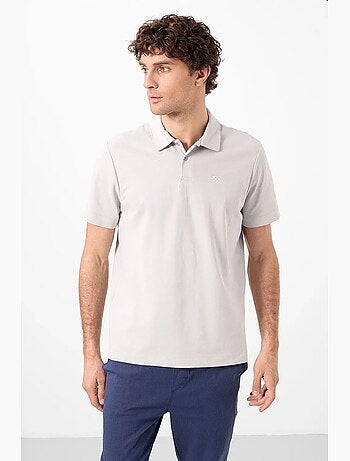 Polo t-shirt da uomo in cotone ed elastan tommy