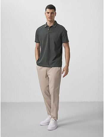 Polo cotone elastan tommy