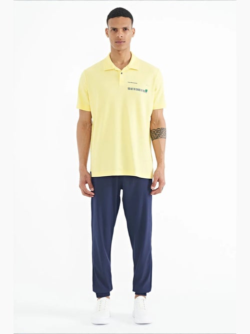 Polo cotone stampa testo tommy - Kiabi Polo cotone stampa testo tommy - Kiabi