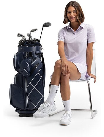 Polo da golf a maniche corte ad alte performance da donna golf donna sawgrass li