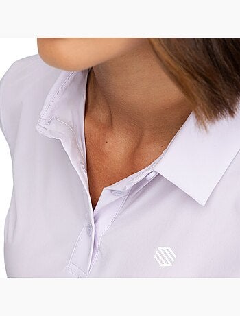 Polo da golf a maniche corte ad alte performance da donna golf donna sawgrass li