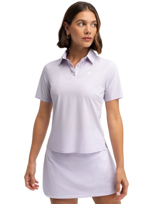 Polo da golf a maniche corte ad alte performance da donna golf donna sawgrass li - Kiabi