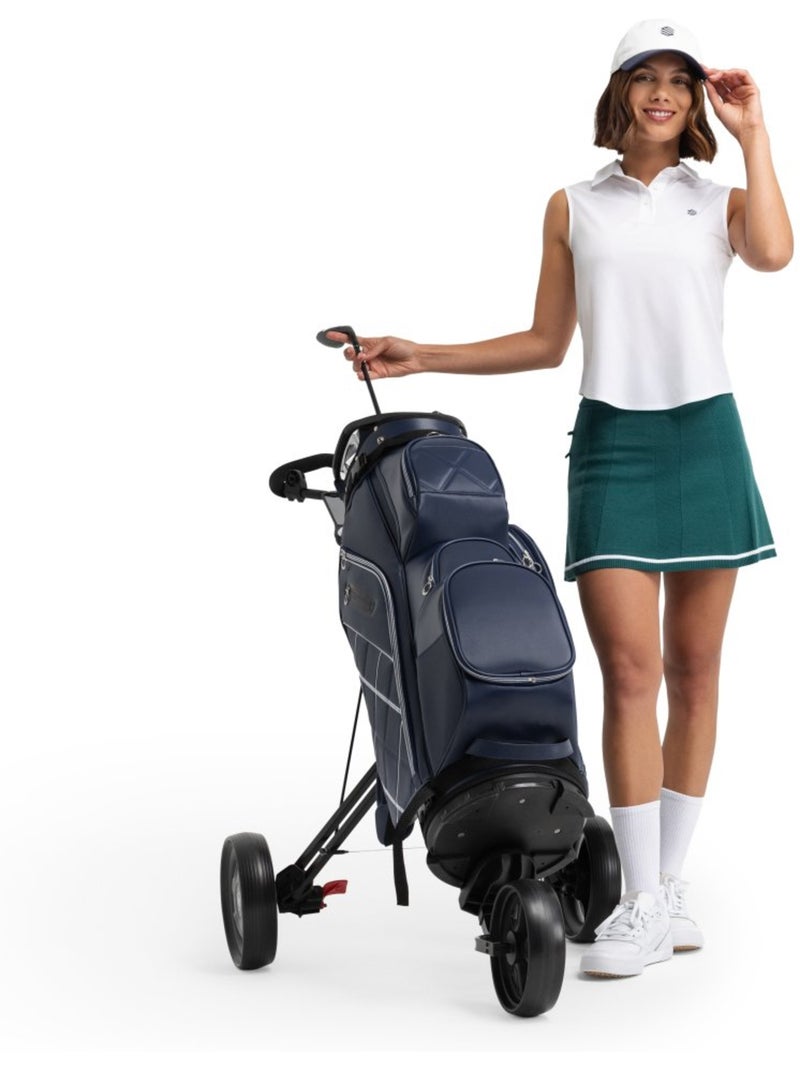 Polo da golf da donna alte performance golf donna llorea Bianco - Kiabi