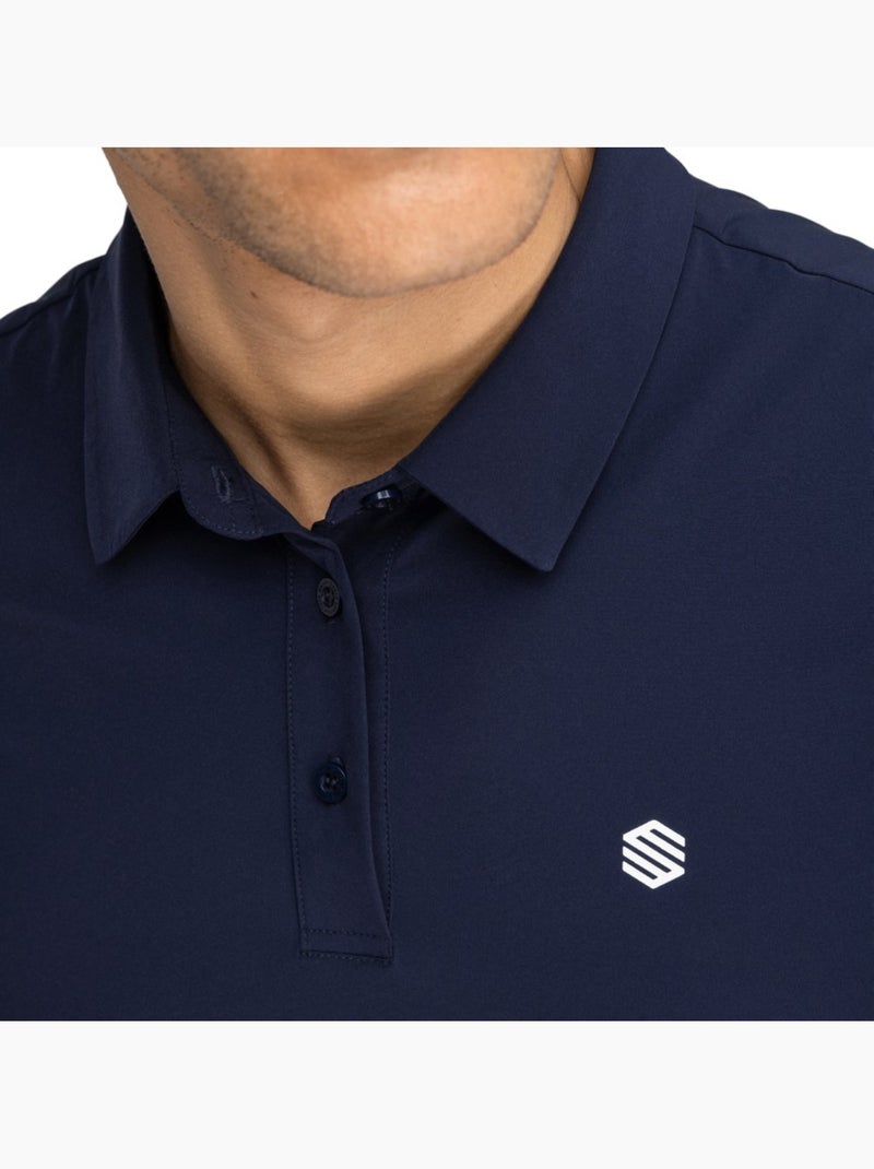 Polo da golf da uomo alte performance golf uomo birkdale Blu marino - Kiabi