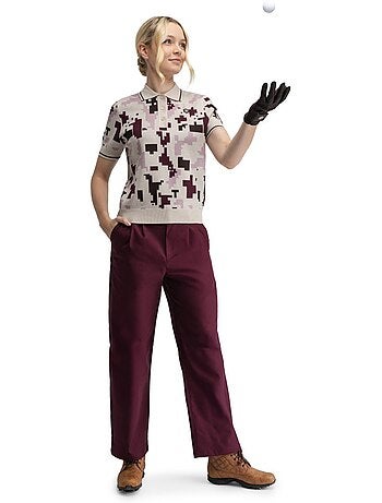 Polo da golf in maglia da donna golf donna hazard-w