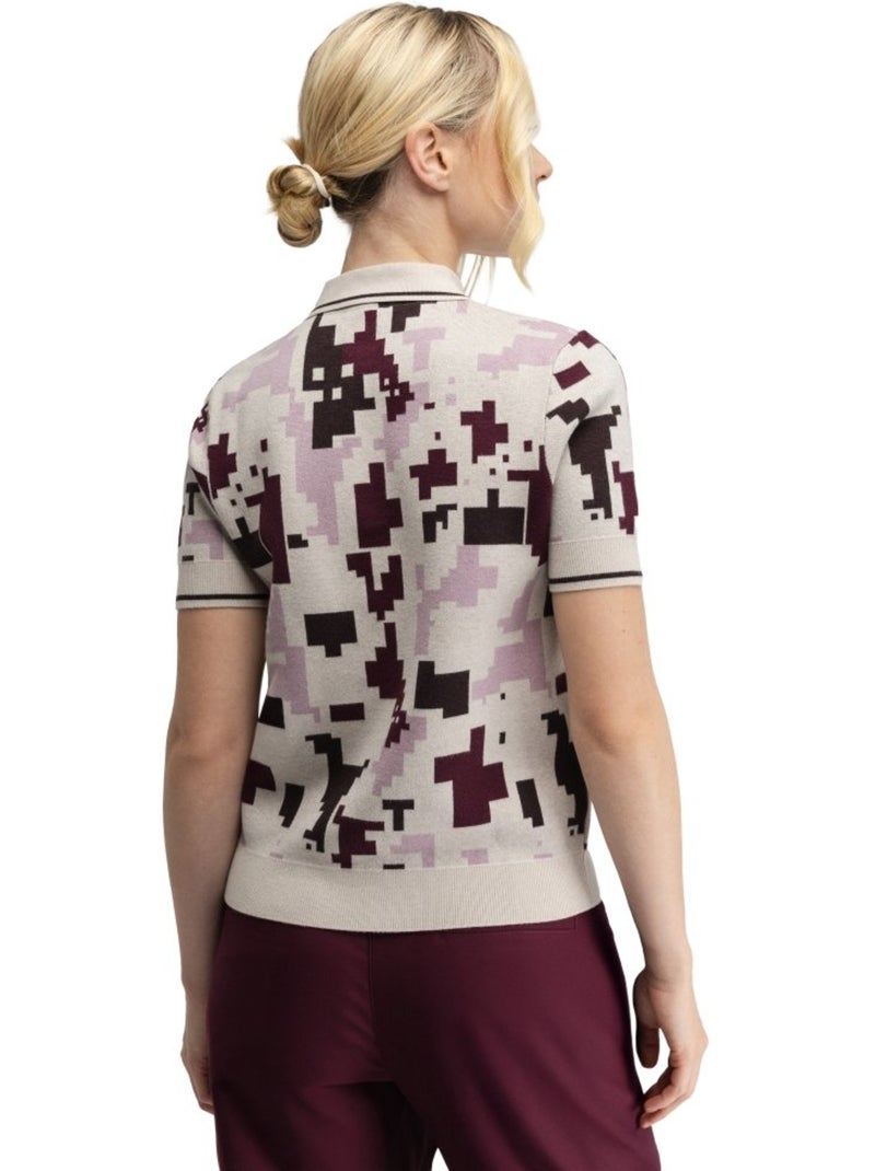 Polo da golf in maglia da donna golf donna hazard-w Rosa - Kiabi