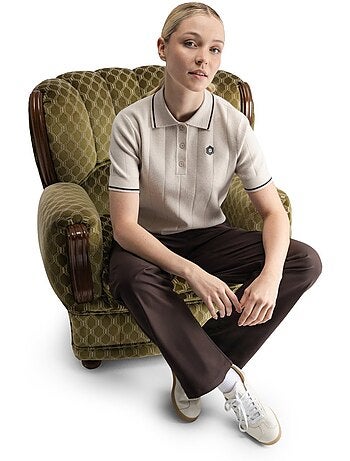 Polo da golf in maglia da donna golf donna hazard-w sand
