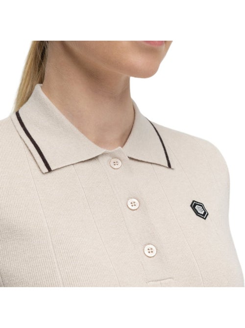 Polo da golf in maglia da donna golf donna hazard-w sand - Kiabi Polo da golf in maglia da donna golf donna hazard-w sand - Kiabi