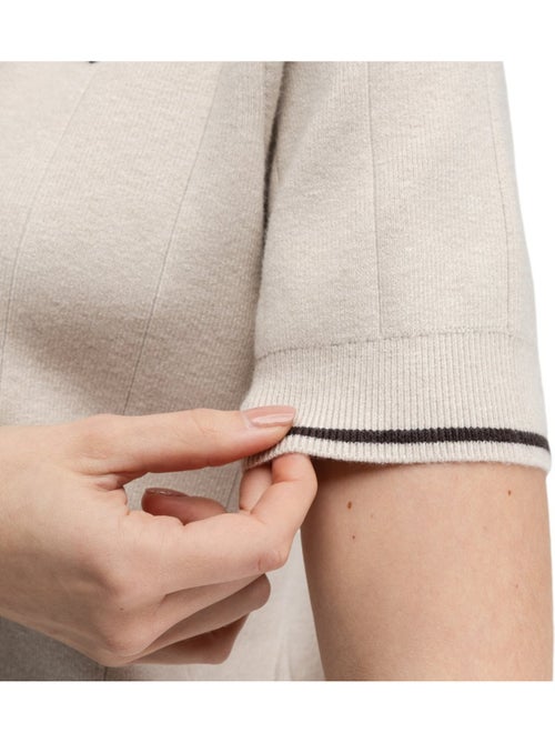 Polo da golf in maglia da donna golf donna hazard-w sand - Kiabi Polo da golf in maglia da donna golf donna hazard-w sand - Kiabi