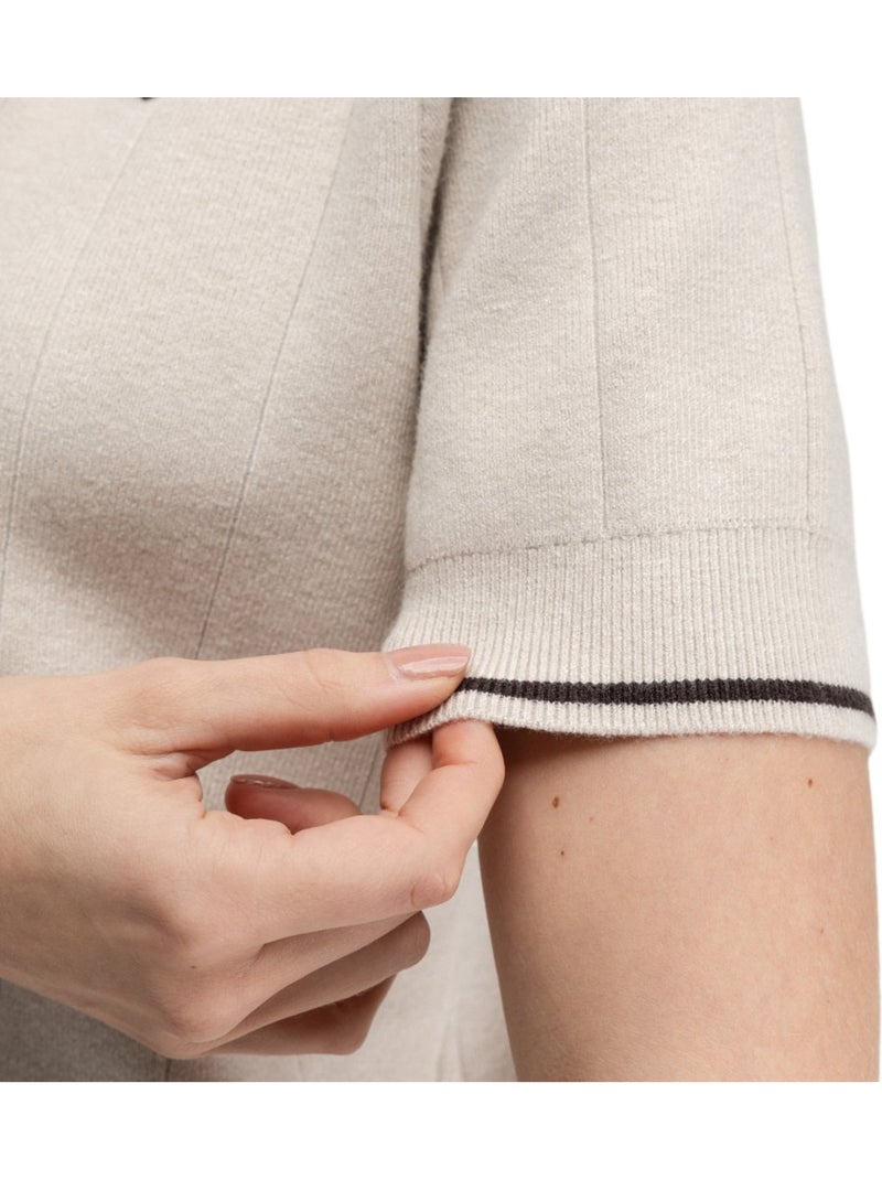 Polo da golf in maglia da donna golf donna hazard-w sand Beige - Kiabi