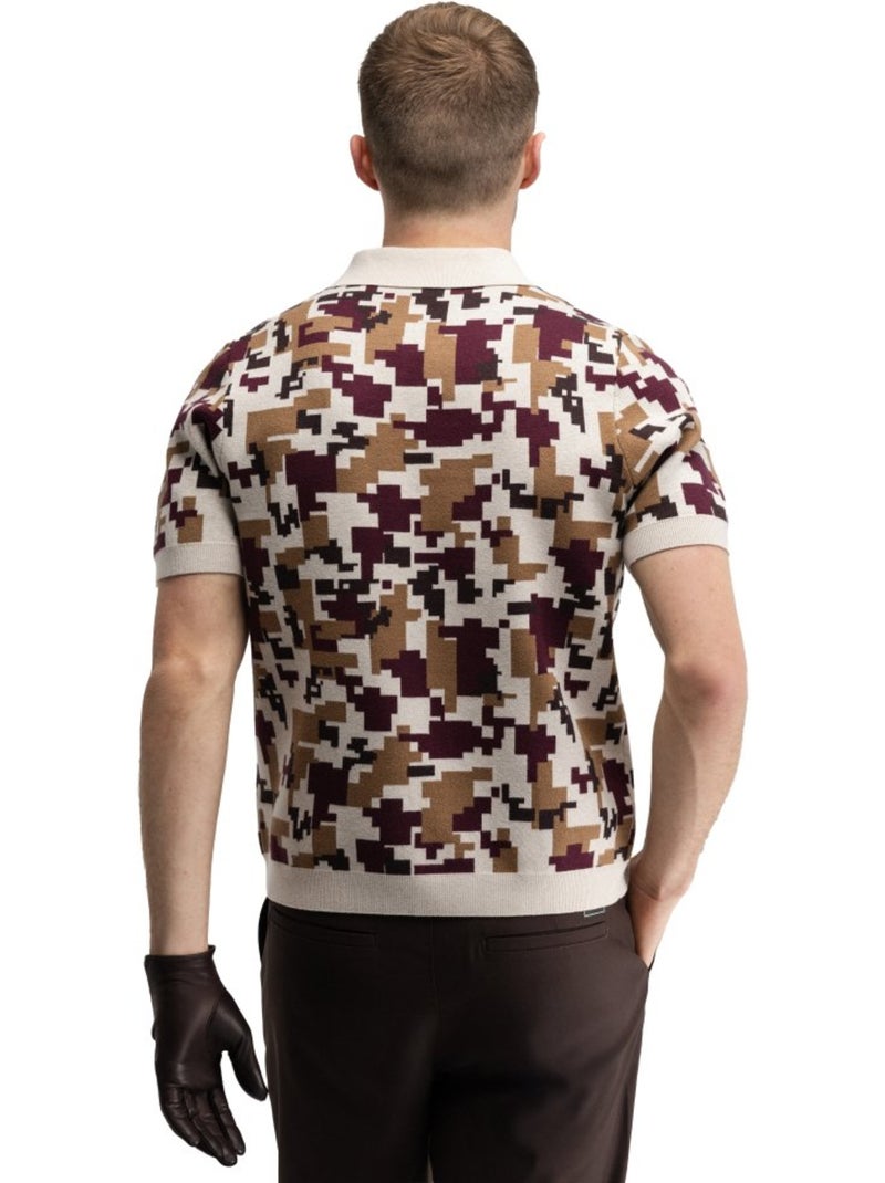 Polo da golf in maglia da uomo golf uomo trevino sand Beige - Kiabi