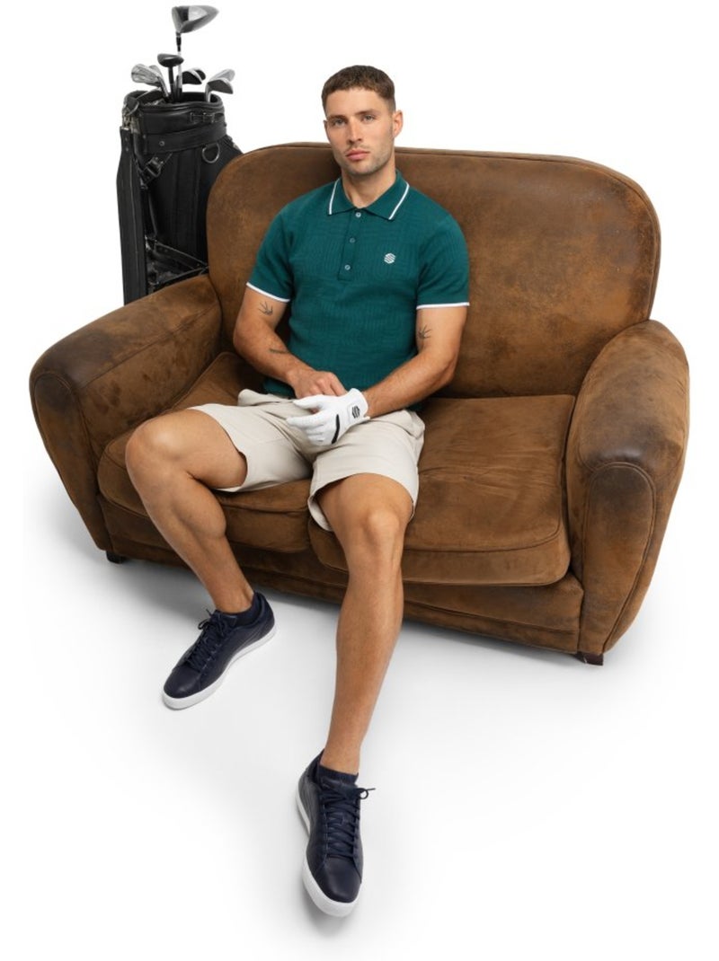 Polo da golf in maglia da uomo golf uomo trevino teal Verde - Kiabi