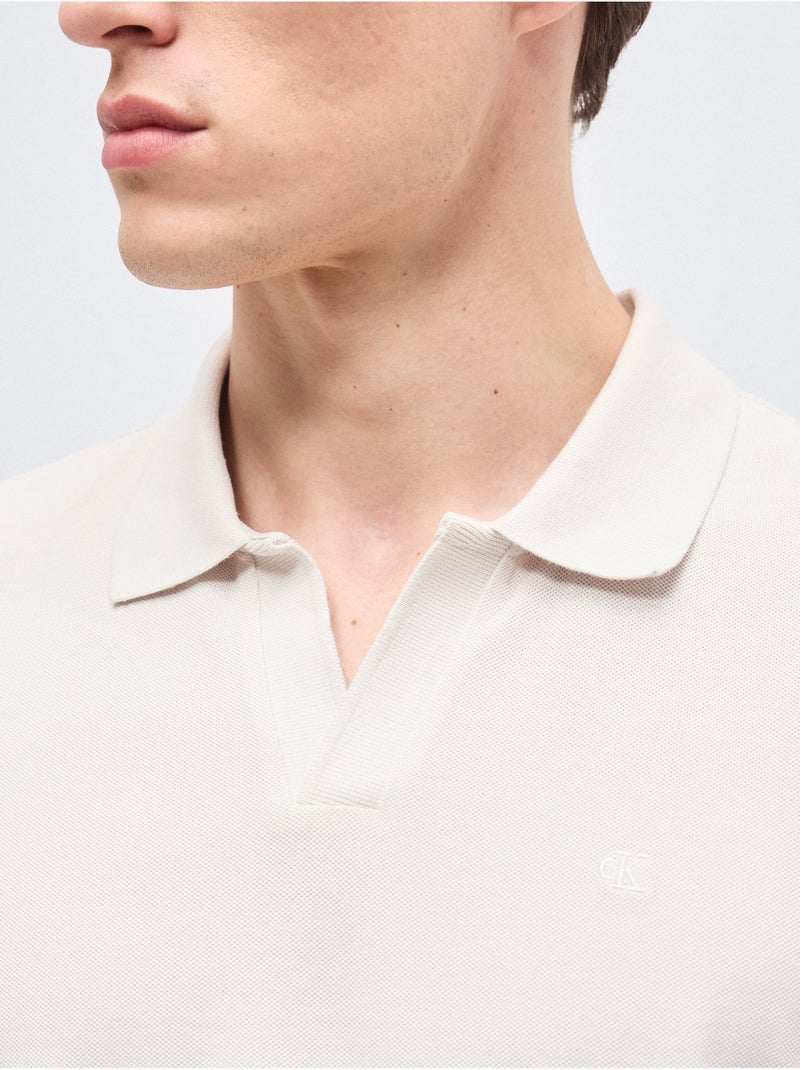 Polo da infilare - Calvin Klein Bianco - Kiabi