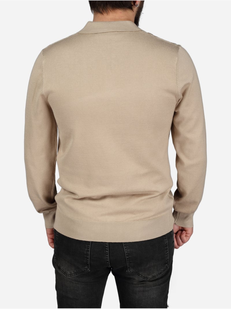 Polo da infilare - Frilivin Beige - Kiabi