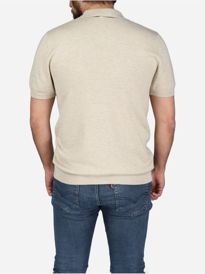 Polo da infilare - Frilivin Beige - Kiabi