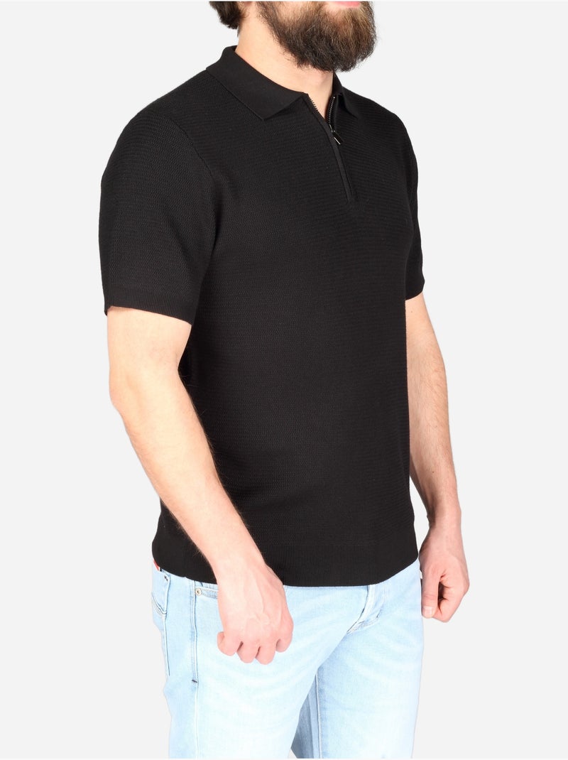 Polo da infilare - Frilivin Nero - Kiabi