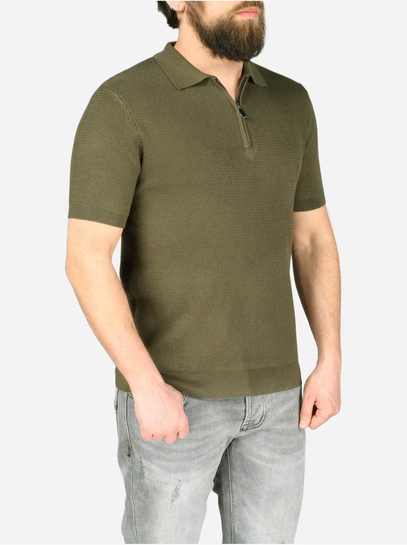 Polo da infilare - Frilivin Verde scuro - Kiabi