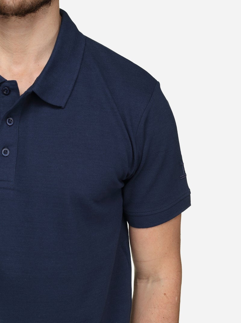 Polo da infilare - Torrente Blu scuro - Kiabi