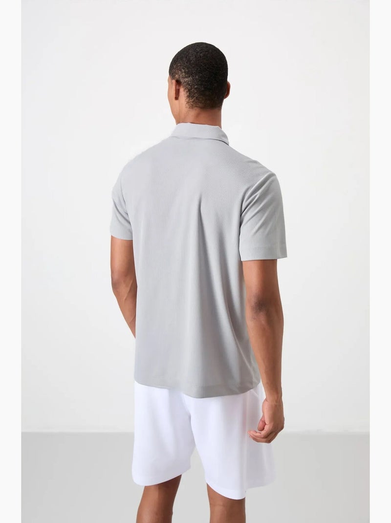 Polo da uomo a blocchi di colore tommy Grigio blu - Kiabi