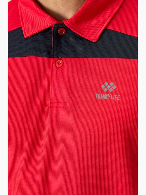 Polo da uomo a blocchi di colore tommy - Kiabi Polo da uomo a blocchi di colore tommy - Kiabi