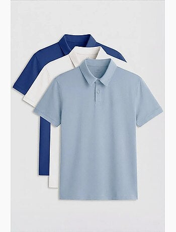Polo da uomo in cotone ed elastan tommy