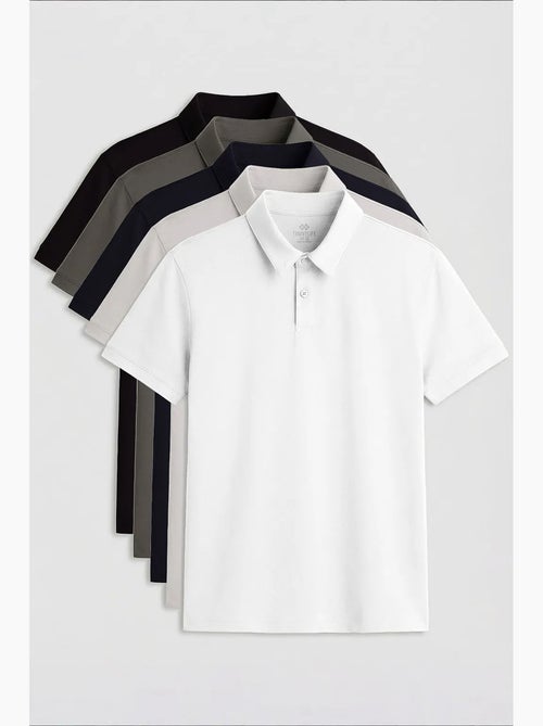 Polo da uomo in cotone ed elastan tommy - Kiabi Polo da uomo in cotone ed elastan tommy - Kiabi