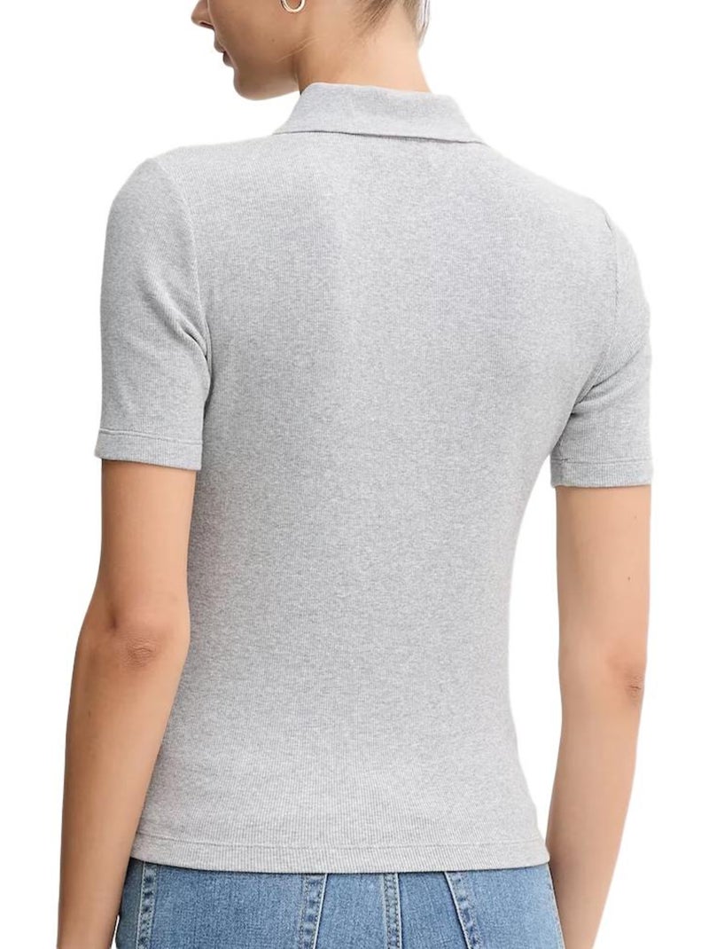 Polo Donna Calvin Klein Jeans Grigio argentato - Kiabi