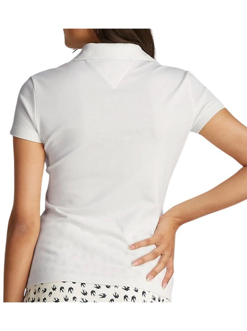Polo Donna Tommy Hilfiger Bianco - Kiabi