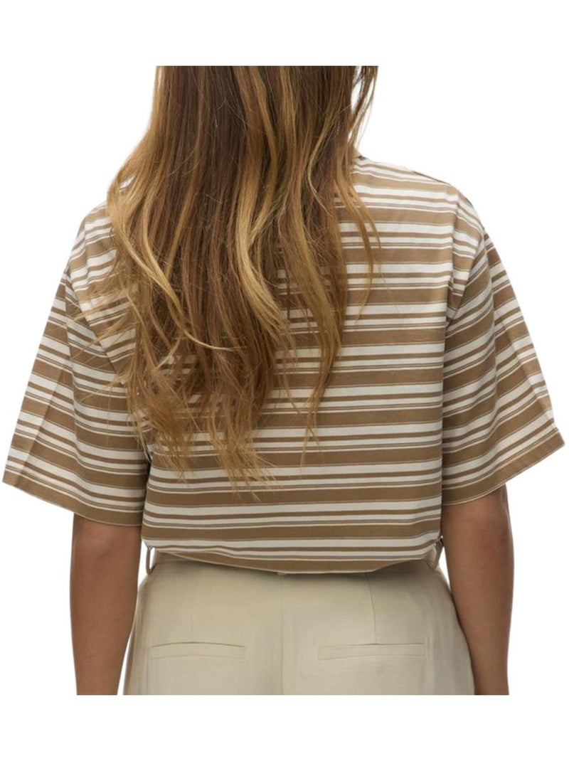 Polo donna vero moda Marrone cappuccino - Kiabi