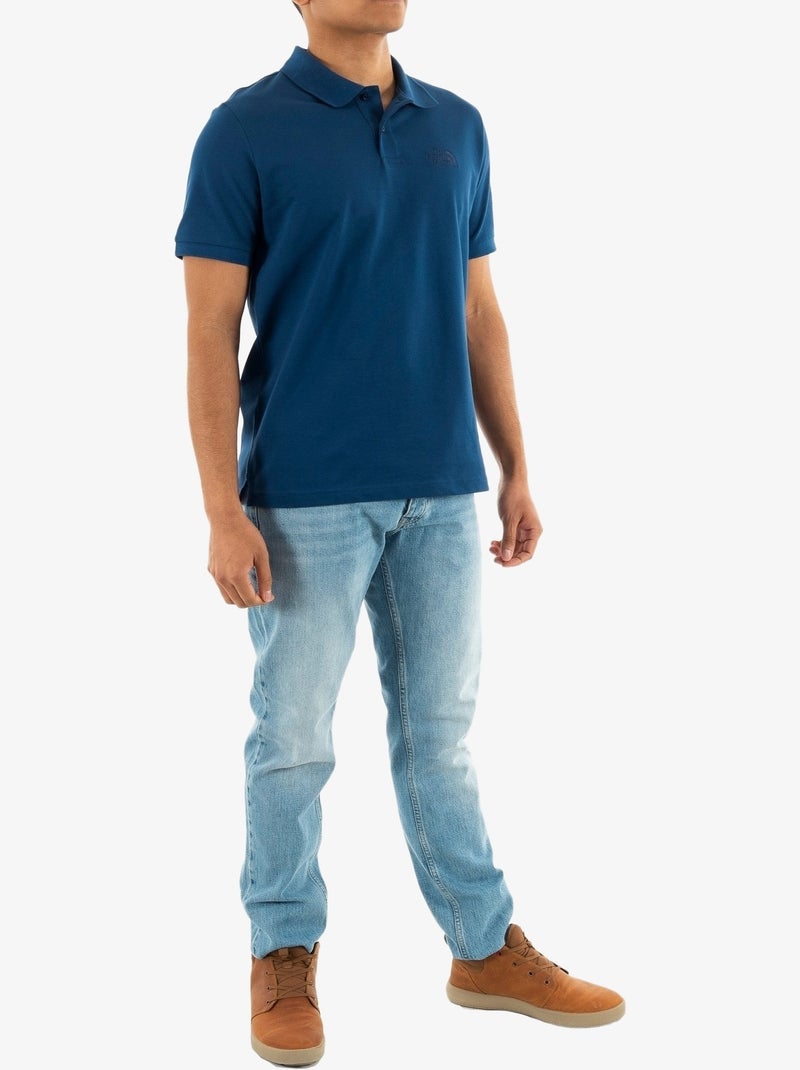 Polo Essential regular - The North Face Blu - Kiabi