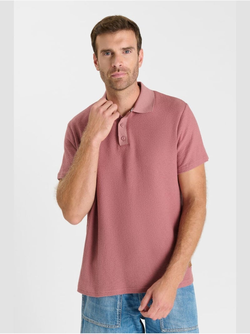 Polo etox  'le temps des cerises' Rosa - Kiabi