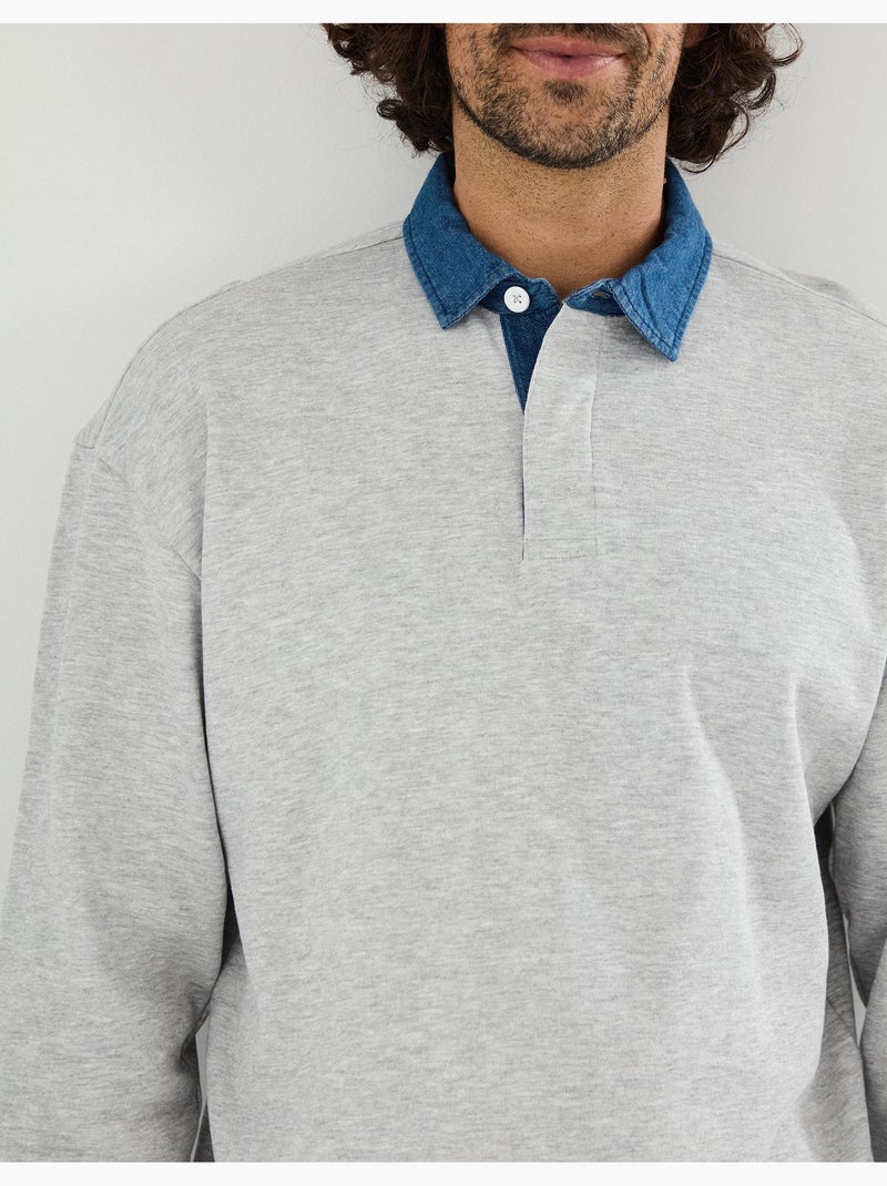 Polo Felpa, MO Fashion Grigio - Kiabi