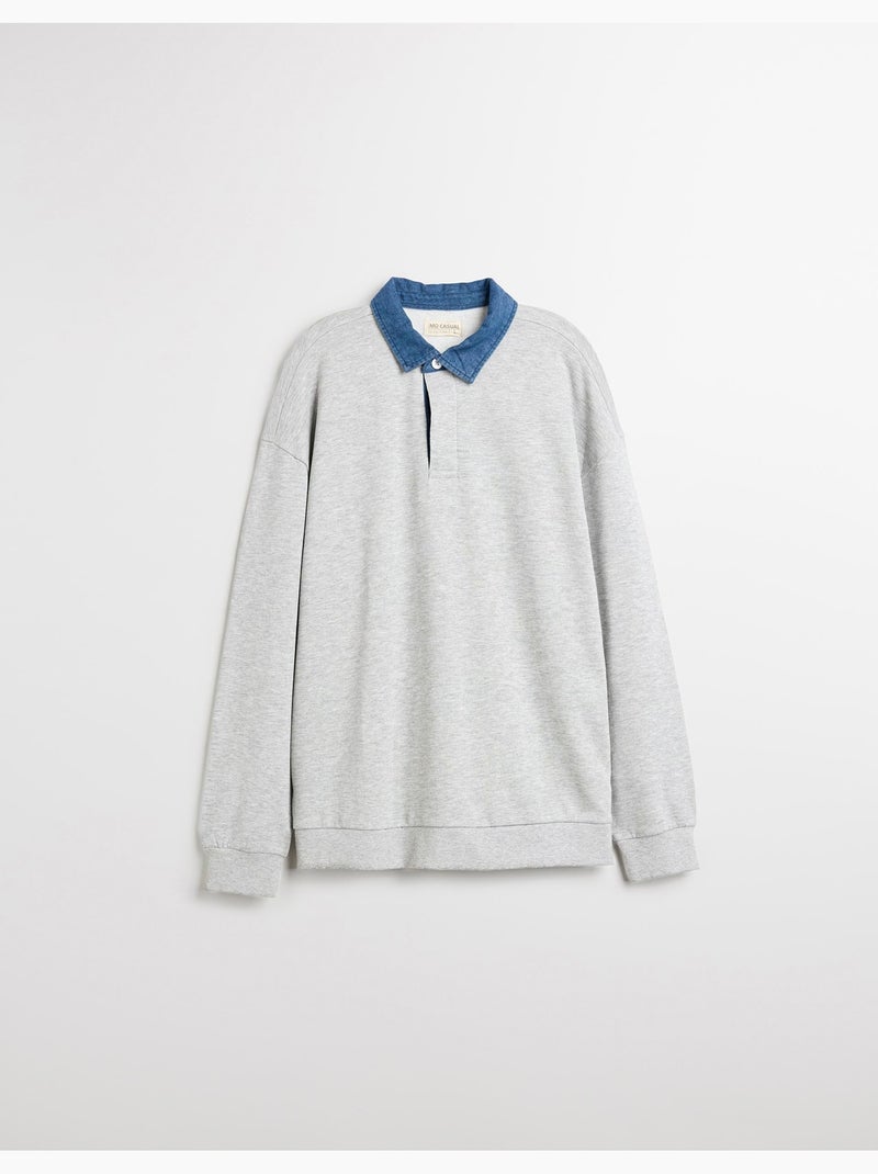 Polo Felpa, MO Fashion Grigio - Kiabi