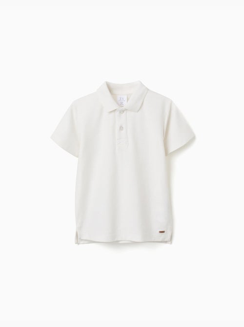 Polo in cotone a coste - Kiabi