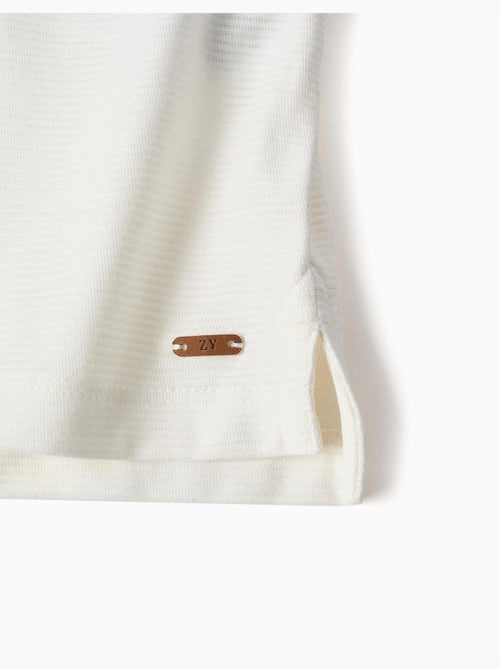 Polo in cotone a coste - Kiabi